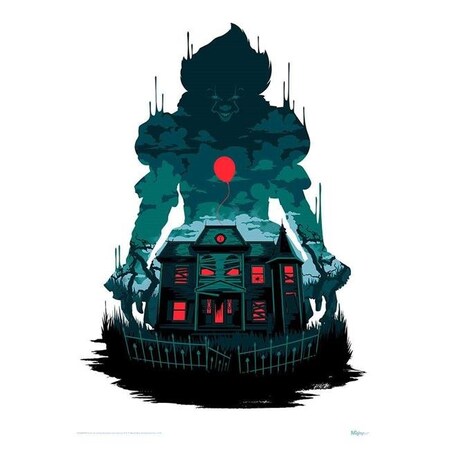 Trend Setters Trend Setters MP17240523 IT Chapter 2 Neibolt House MightyPrint Wall Art MP17240523